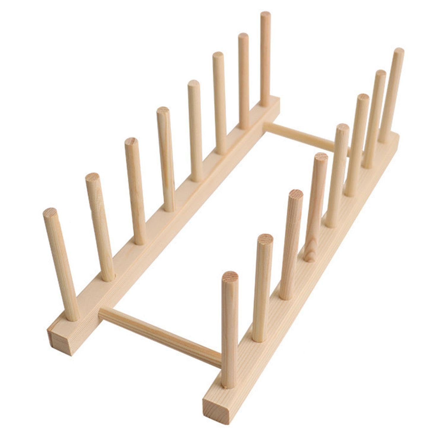 Escurridor De Cubiertos De Madera De 1 Pieza, Estante De Almacenamiento De Cubiertos, Estante De Almacenaje Para Cocina, Herramientas De Almacenamiento De Cocina, Práctico Estante Para Cubiertos
