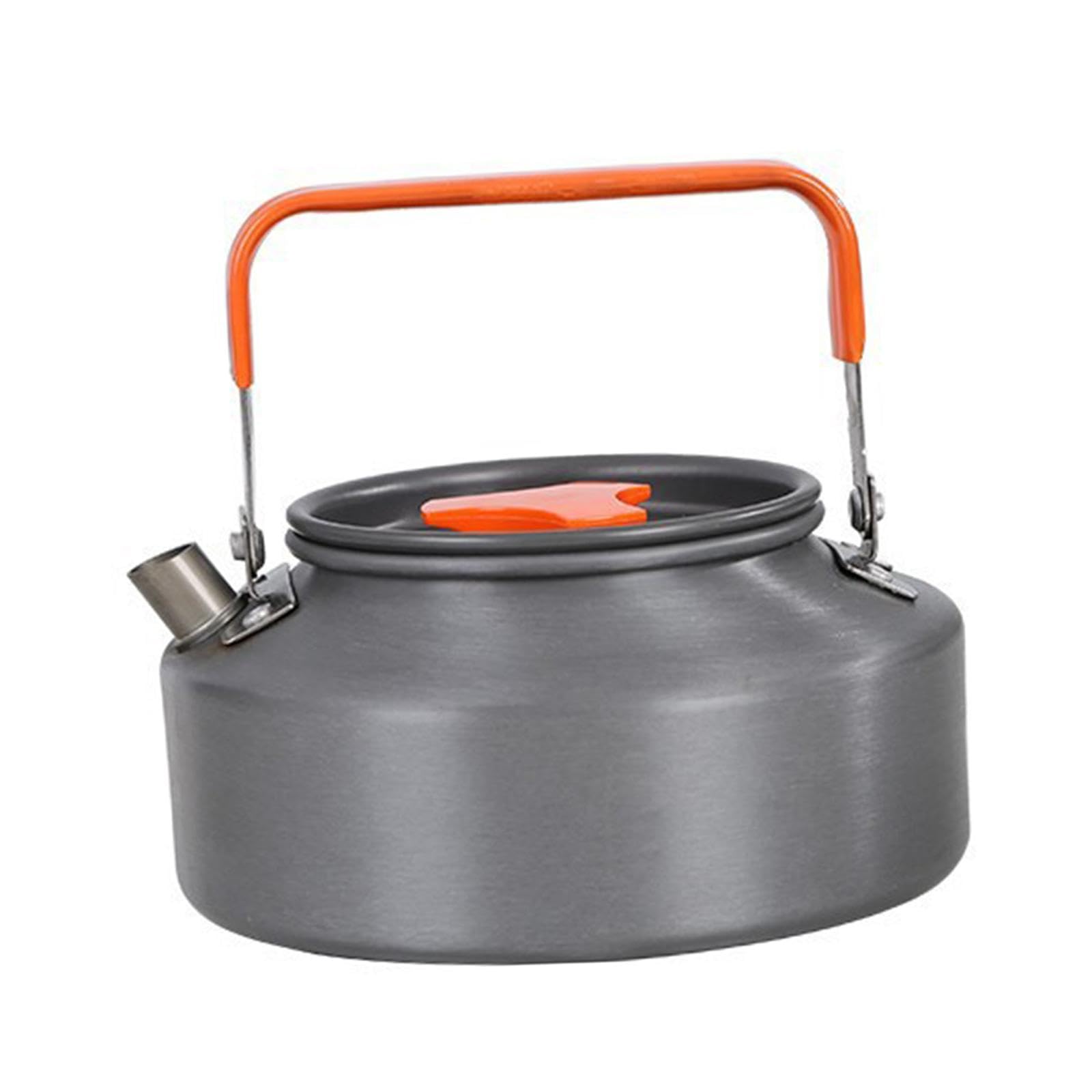 Yiju Camping Kettle Teapot Camping Pot Tableware for Fishing Picnic Camping Backpacking, 1.6L 17.5x17.5x8.5cm