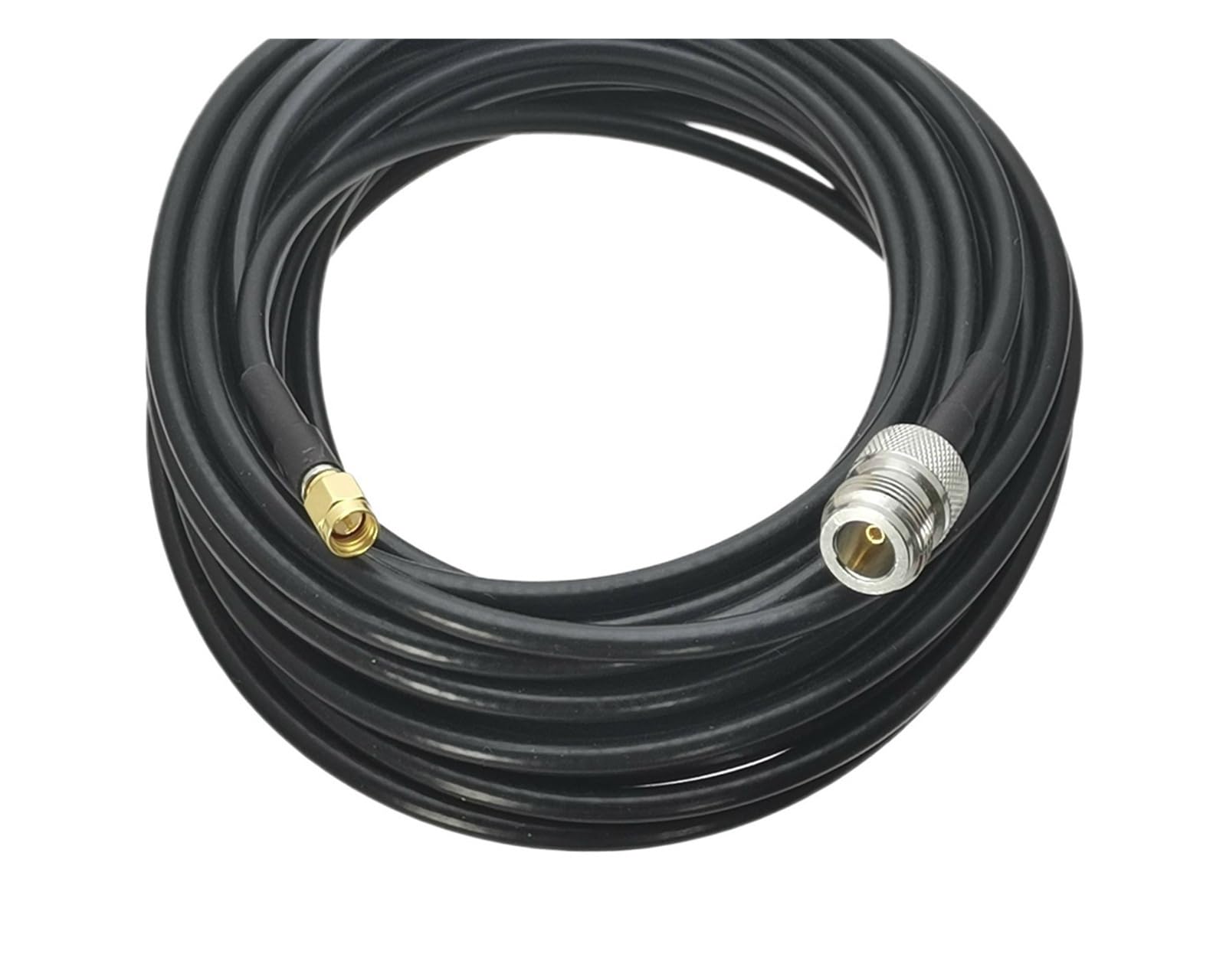 1 Pz RG58 N Jack Femmina A Spina Maschio SMA Connettore RF Coassiale Jumper Cavo A Treccia for Antenna Radio 6 pollici ~ 50 M(35M)