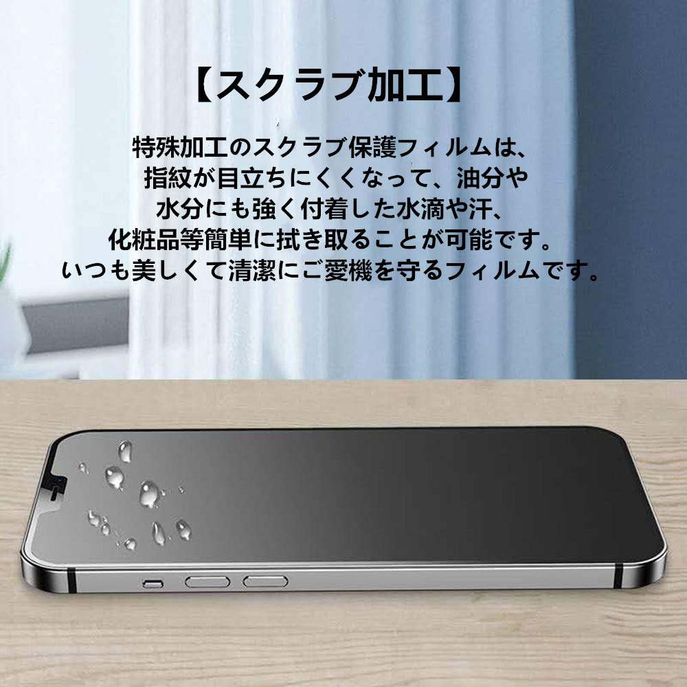 Amazon | 【覗き見防止】【アンチグレア】iPhone 13 mini 用 覗き見