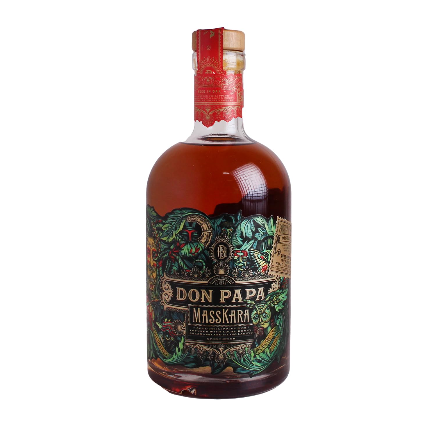 Amazon.co.jp: ドンパパ マスカラ 40% [ ラム フィリピン 700ml