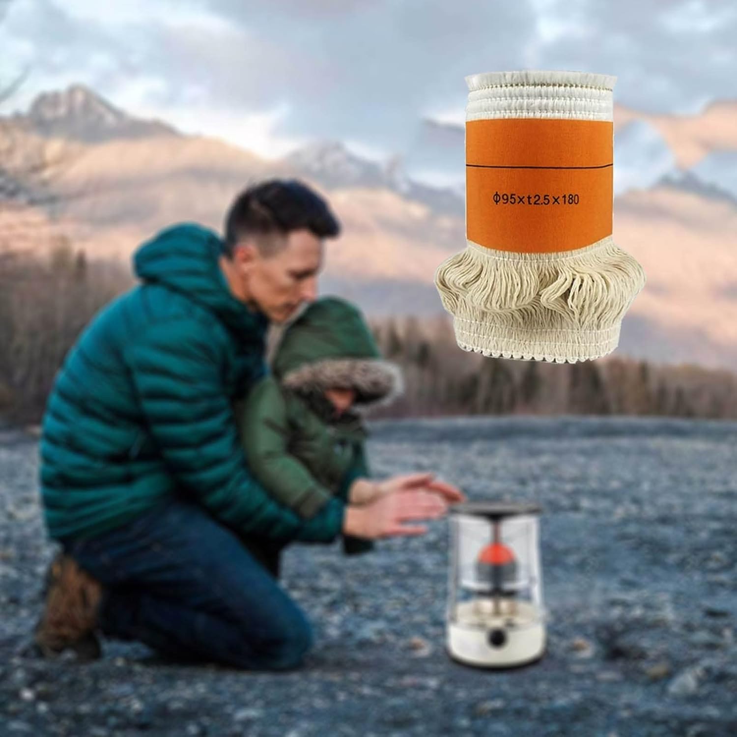 Stove Wick Kerosene Heating Core, Fibreglass Cotton Heating