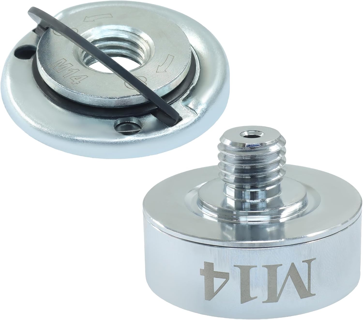 XLOCK Adapter to M14 Thread Adapter Kit with Grinder Quick Change Nut, Suitable for 22.23mm Arbor Saw Blades, XLOCK Angle Grinders