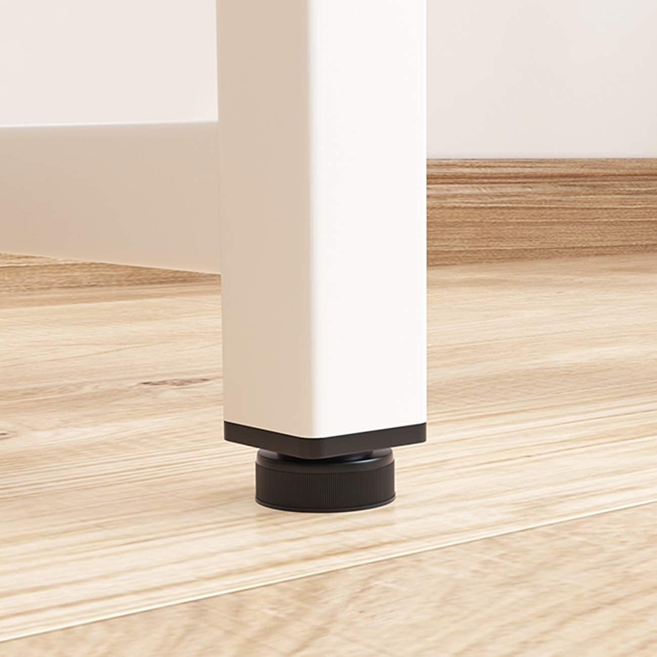 sogesfurniture Mesa de Ordenador Moderno Escritorios para Computadora Escritorio de Oficina Mesa de Trabajo Mesa de Estudio de Madera y Acero, 100x50x75cm, WK-JK100-OK-BH