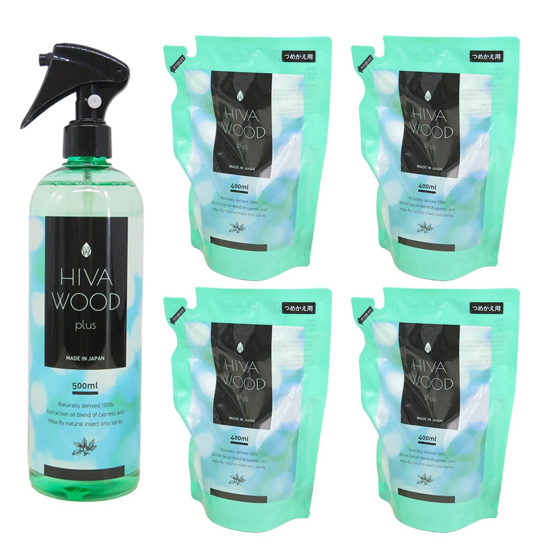 ヒバウッドプラス　500ml 3本セット ヒバウッドプラス 本体500ml 【正規品】 - ゑにし屋オンライン