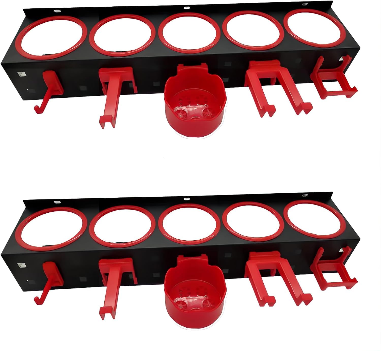 Dosenhalter für Sprühflaschen und Werkzeug - Sprühflaschenhalter Spraydosenhalter Werkstatt Halterung für Spraydosen sprühdosen Regal, Spray Bottle Storage Rack (2 Stück)