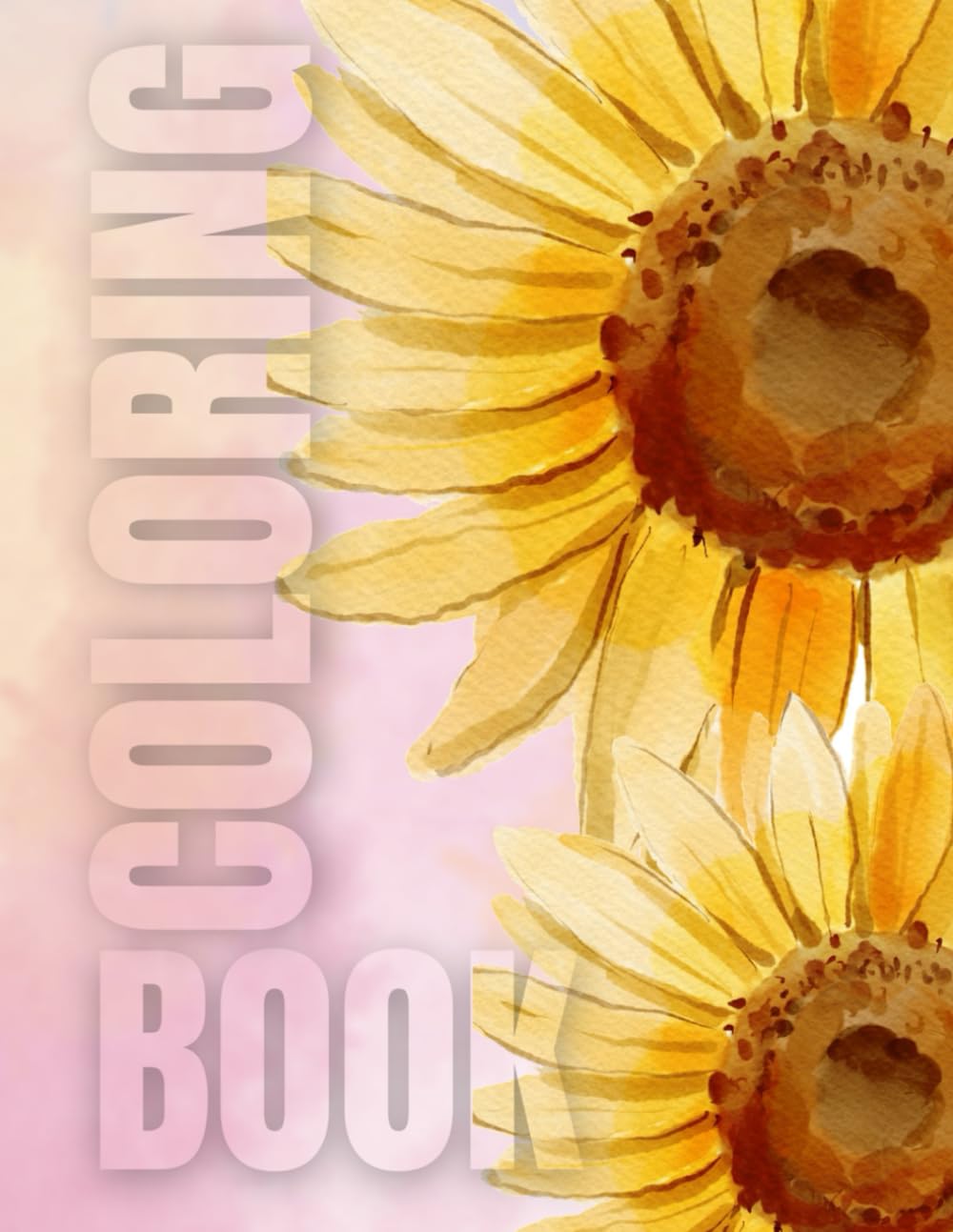 Coloring Book for Fun and: 14 easy- to- color illustrations with coloured reference images