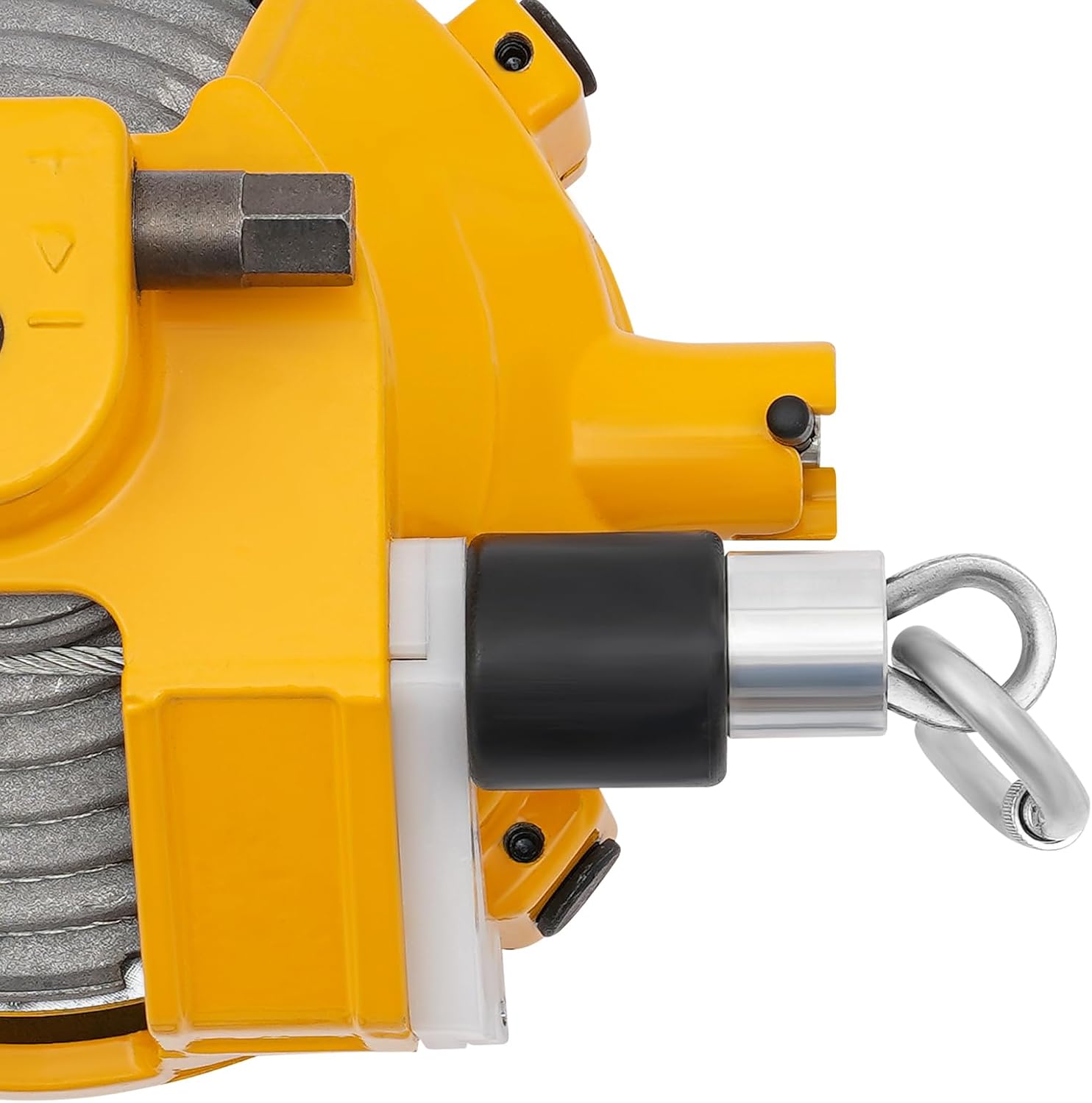 Spring Balancer, 11-20lbs(5-9Kg) Retractable Spring Tool Balancer Hanging Holding Equipment with 59.06in Wire Rope and Hook