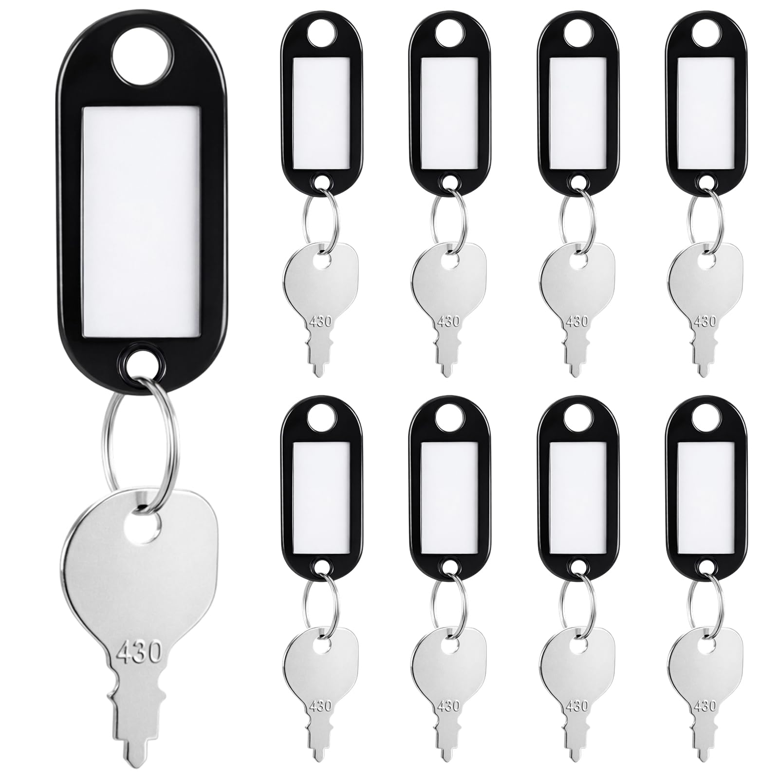 Novabright 20 Pack Lawn Mower Key with Keychain Compatible with 430 691959 430-009 725-0201 925-0201 Replacement for Lawn Mower Equipment Riding