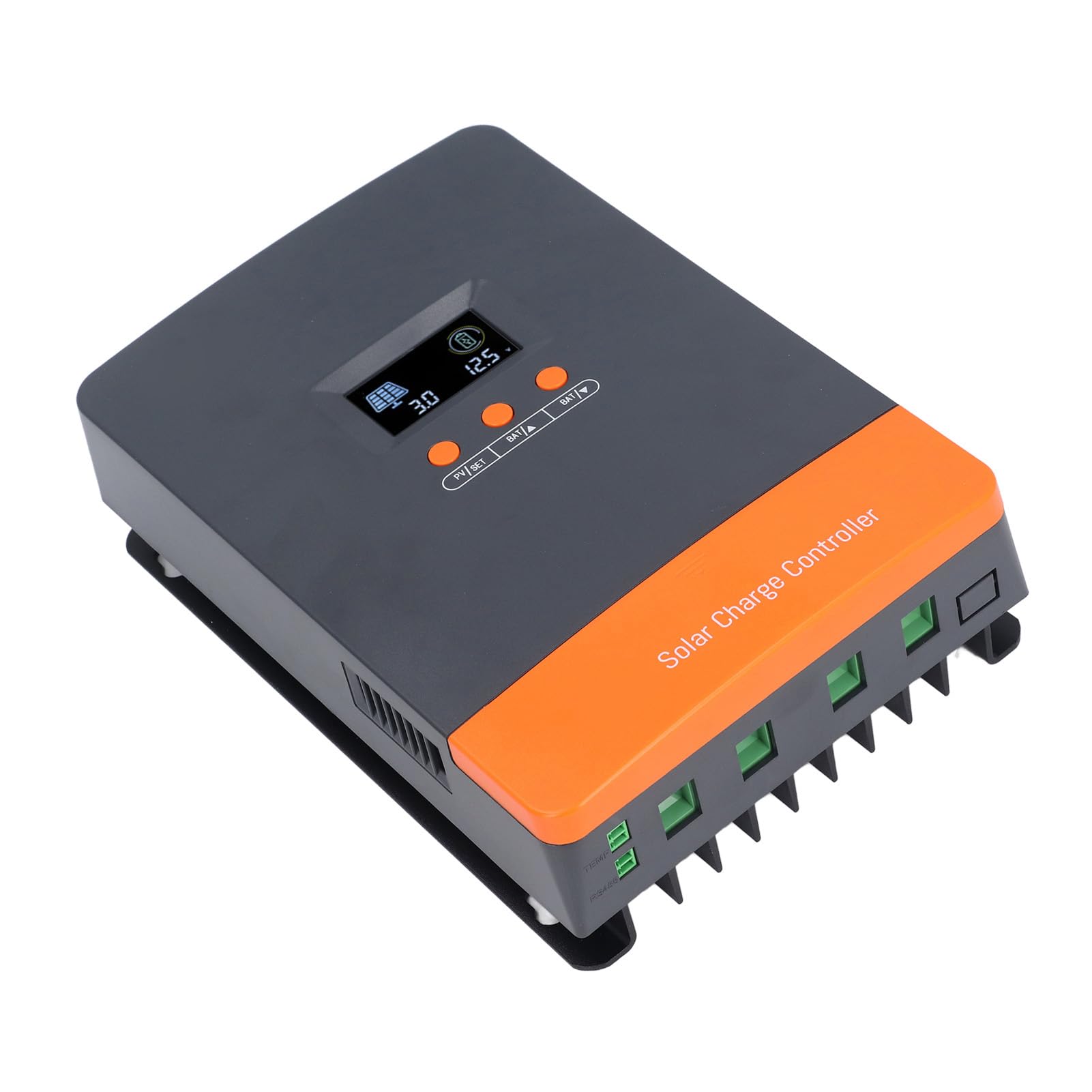 YWBL-WH Regolatore di Carica Solare MPPT 80A Regolatore per Pannelli Fotovoltaici in Lega di Alluminio 12V 24V 36V 48V 160V Ingresso Monitoraggio Al 99% 12 Paralleli per Solare per Yacht per Barche
