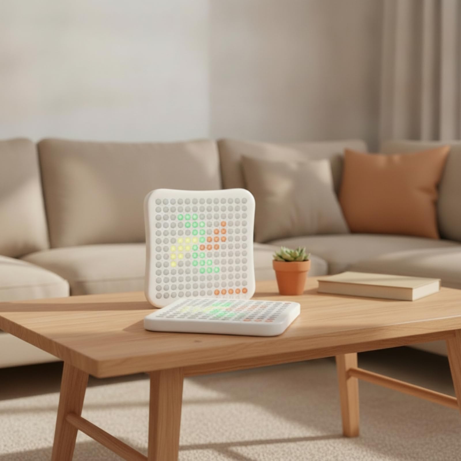Harilla Kinder Brettspiel Elektronisches Denk Spiel Brettspiel Gesellschaftsspiel Fünf Verbinden mit Führung durch Lichtpunkte Modussteuerung Und Fortschrittsanzeige für Familienfeiern Wochenenden