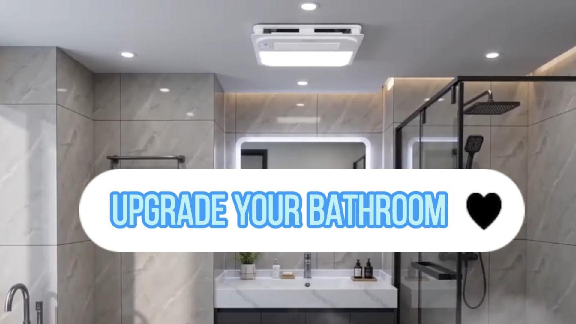 Extractores para Baños de Techo 5 en 1 con Calefacción, Luz LED 3CCT, Altavoz Bluetooth, Sensor de Humedad y Control Remoto | 1600 W, 170 CFM, 1,5 Sones, Blanco miniatura 7