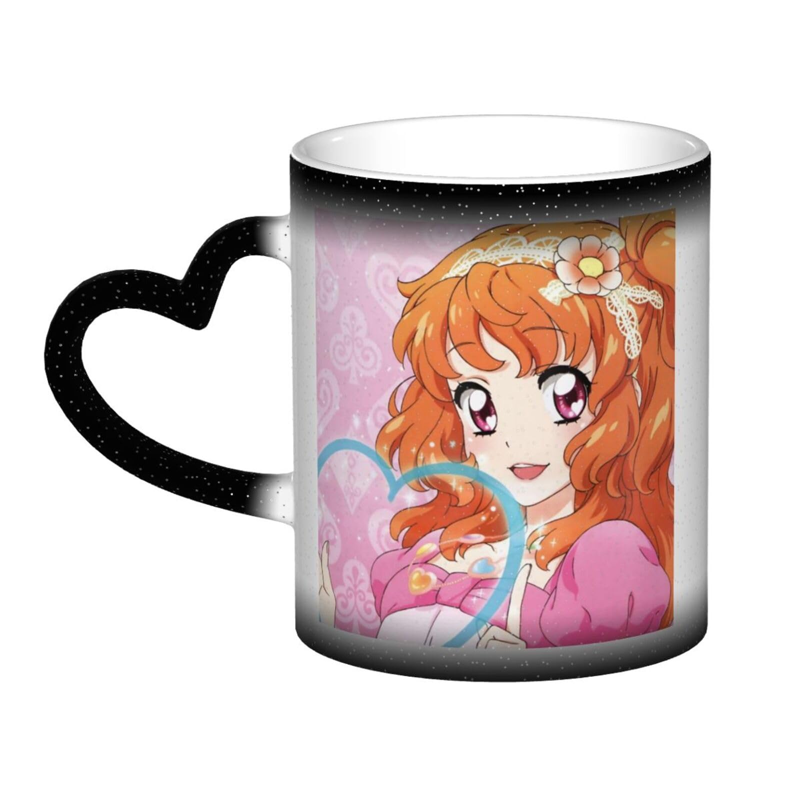 Amazon.co.jp: マグカップ アイカツ! (5) 感熱変色 色が変わる 330ml