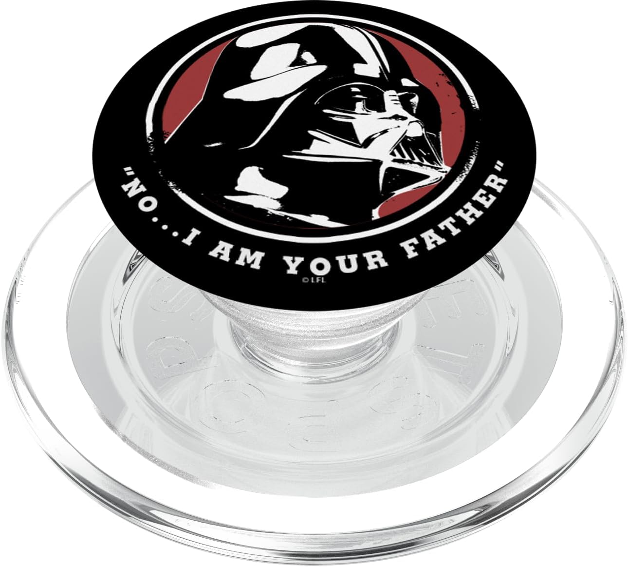 Star Wars Darth Vader No I Am Your Father Catchphrase PopSockets MagSafe PopGrip for iPhone