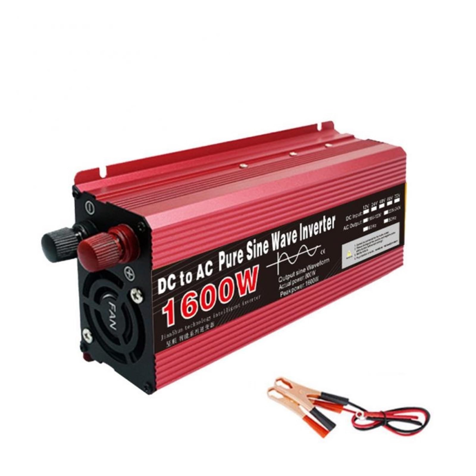 Convertisseur 12V 24V à 220V contre les pannes de batterie