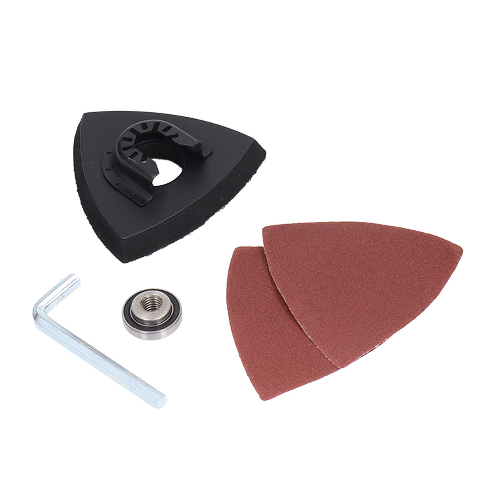 Angle Grinder Adapter with Universal Joint, Stainless Steel Conversion Universal Head Kit, Suitable for Rough Grinding and Shaping, Home DIY Work and Woodworking, Black and Silver