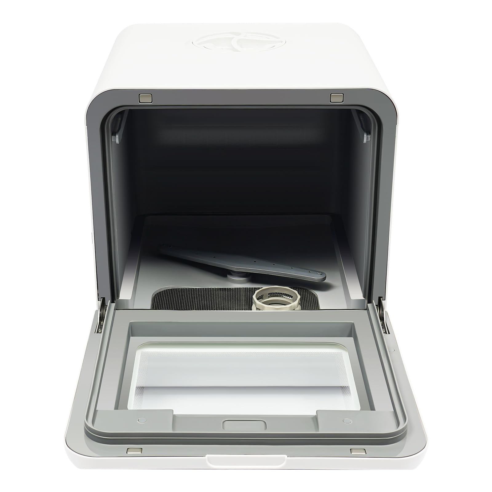 Lavastoviglie da Banco, Mini Lavastoviglie 6L, Portatile e Compatta, Elettrico per Ufficio, Per Piccole Case, Appartamenti, Dormitori, Barche, Camper, ecc