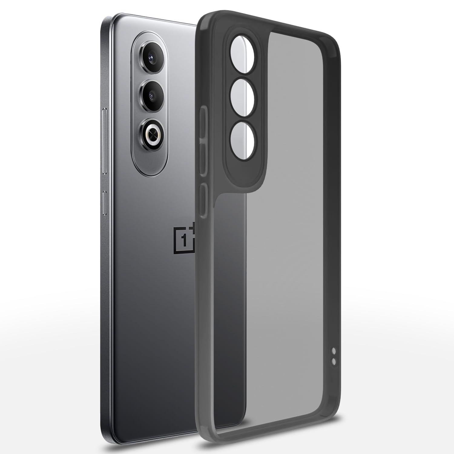 Pikkme OnePlus Nord CE 4 5G Frosted Translucent Clear Back Cover Flexible Case Shockproof Protective Silicone Thin Cover for OnePlus Nord CE 4 5G (Black) (B0D62ZQ9S7) Amazon Price History, Amazon Price Tracker