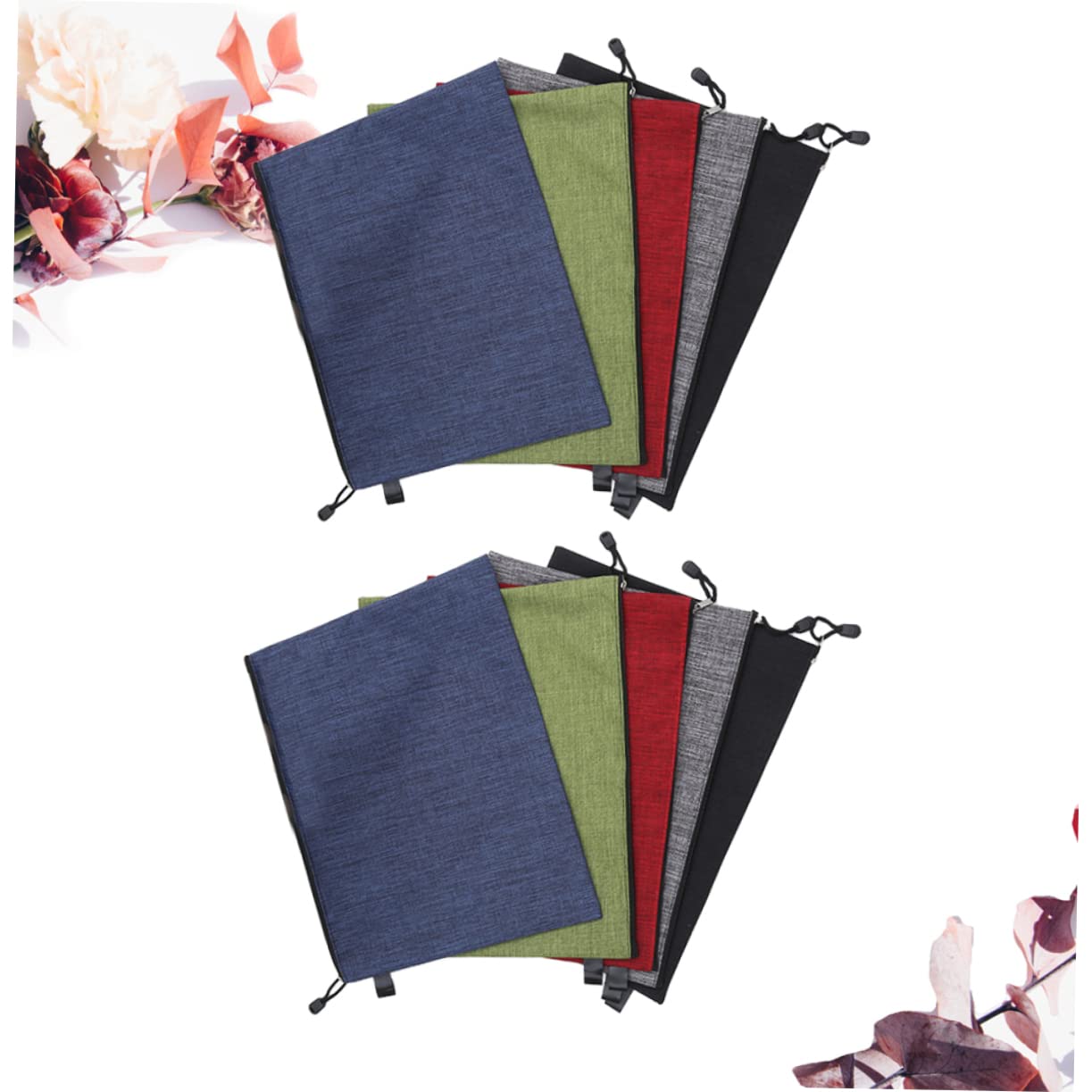DOITOOL 10piezas Bolsa Organizadora Portátil Para Papelería Material Escolar y Oficina