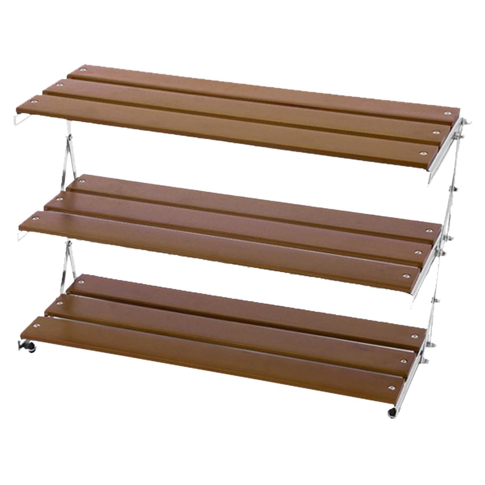Pieghevole a 3, robusta mensola da campeggio Ga Home Storage