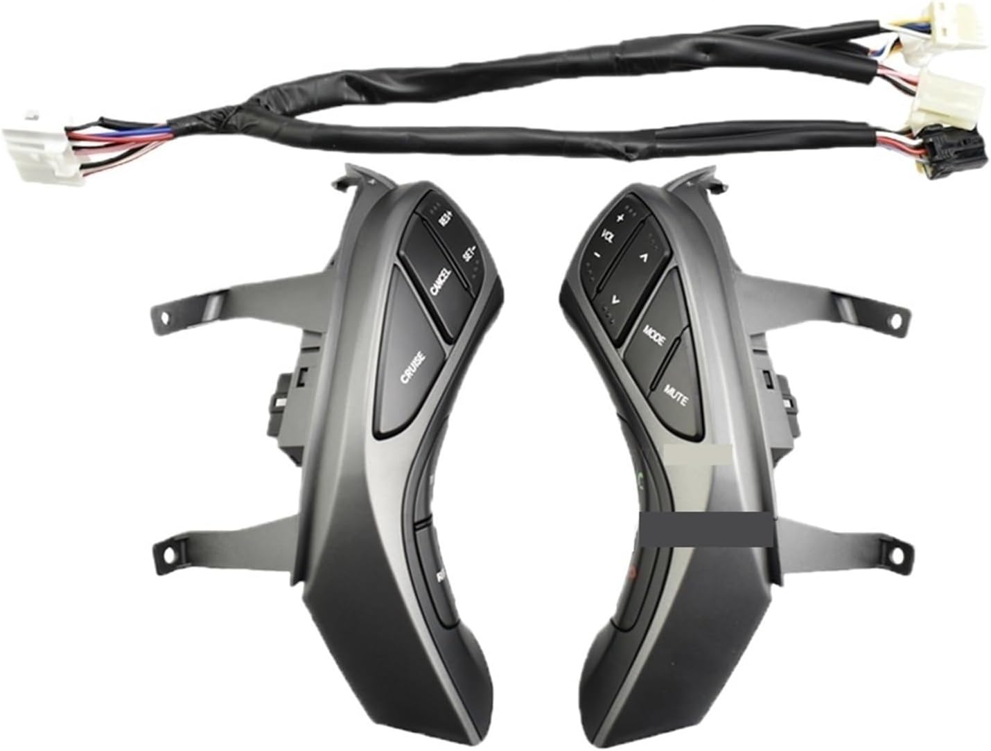 Fit for Hyundai Fit for Elantra 2010 2011 2012 2013 2014 2015 2016 Multifunction Control Steering Wheel Volume Audio Cruise Switch Buttons Steering Wheel Buttons(Switch-14pins-L)