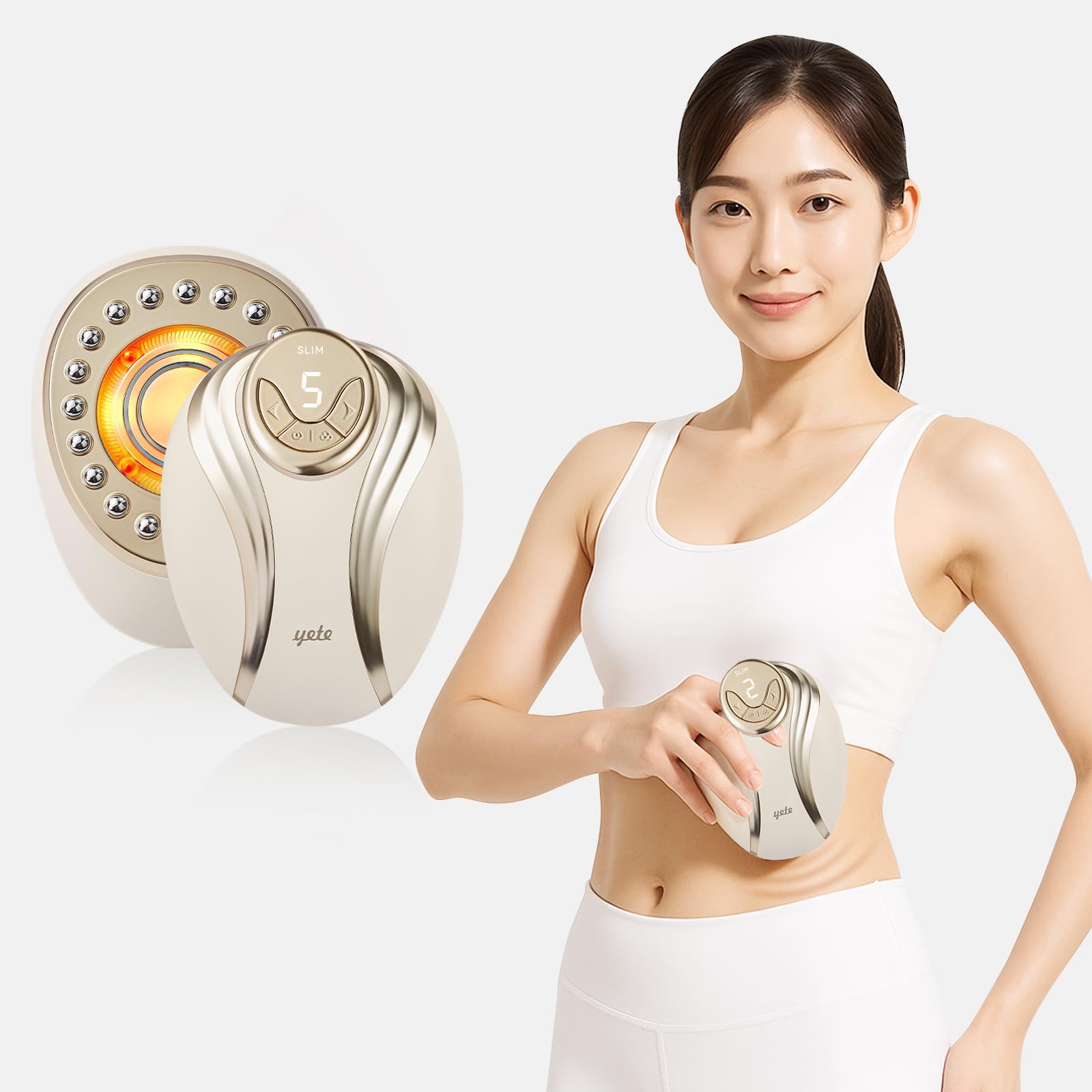 Amazon.co.jp: FIIL 美顔器 複合美容器 超音波RF搭載 EMS 5段階の強度