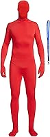 Full Bodysuit Include Zipper Helper Unisex Spandex Stretch Adult Costume Zentai Disappearing Man Body Suit