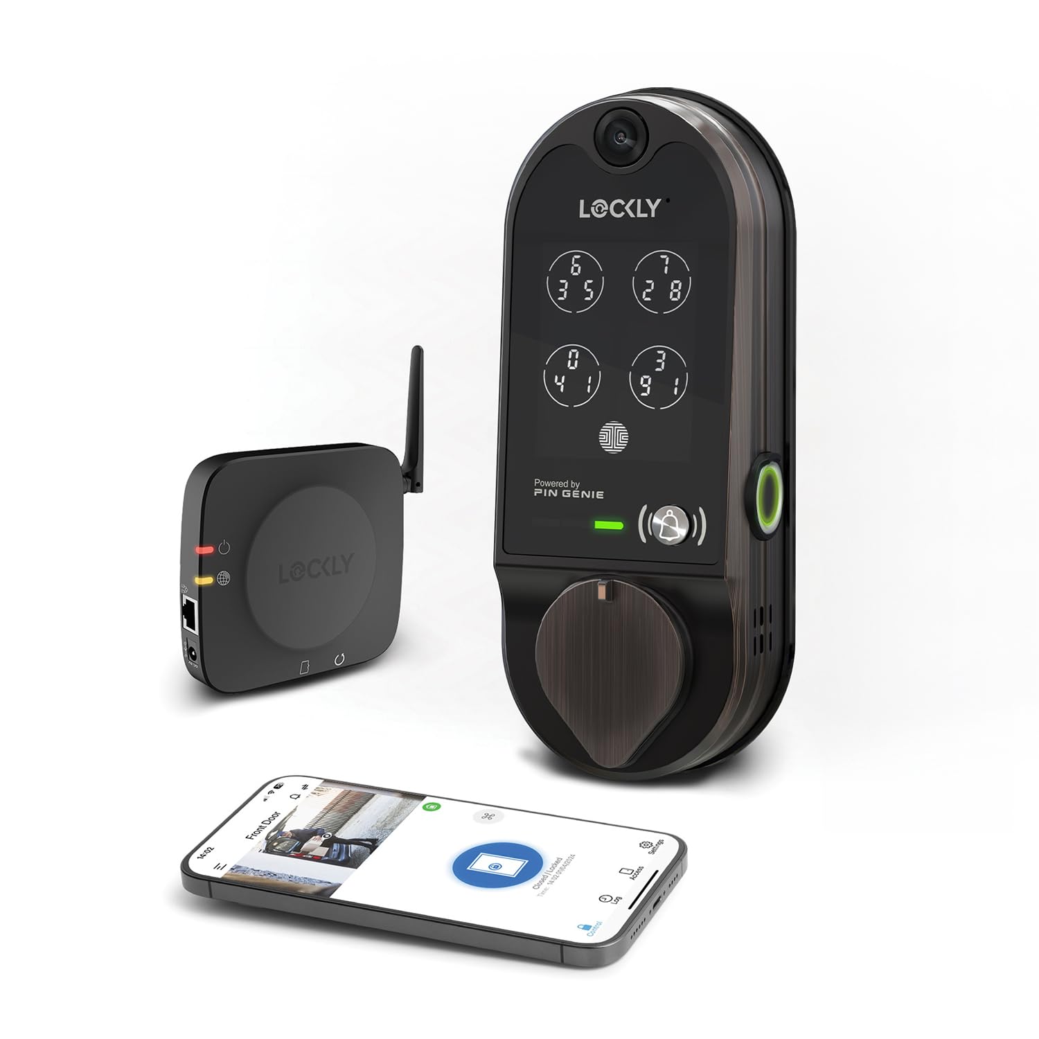 15 Ways to Secure Your Garage and Protect Your Stuff 41 Lockly Vision Smart Lock