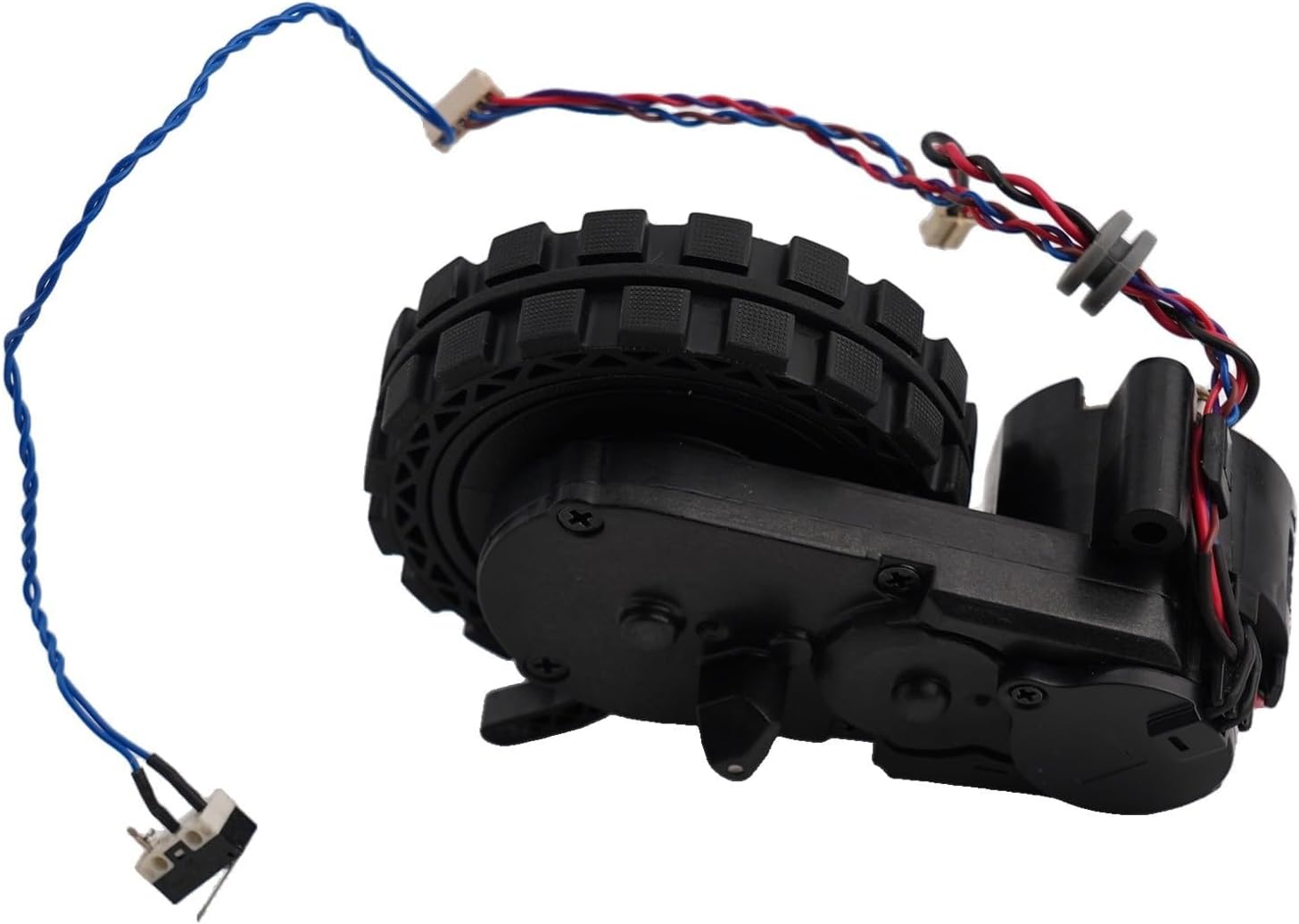 Side view of the replacement driving wheel module