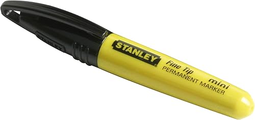Stanley Mini Marker feine Spitze, 1–47–324, schwarz