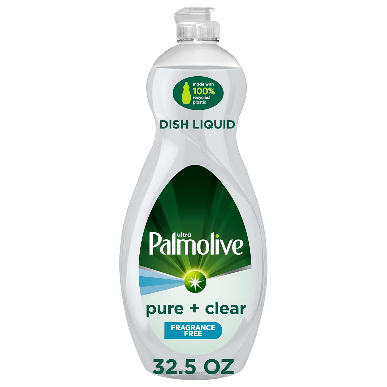 Palmolive Ultra Dishwashing Liquid Dish Soap Pure Clear Fragrance Free - 32 5 Fluid Ounce Packaging may vary