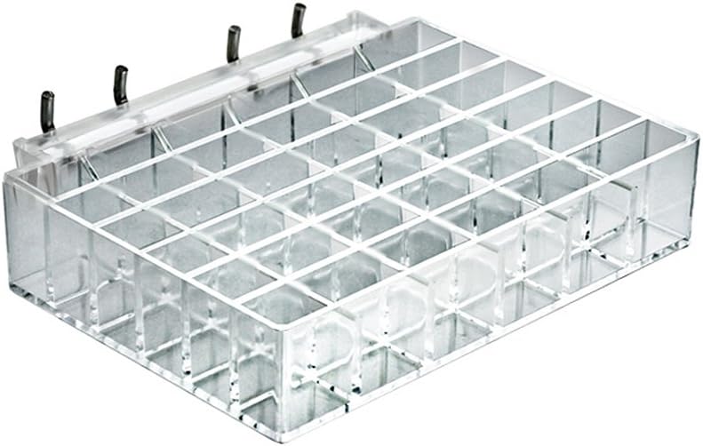 Azar Displays 225529-2pack 7.125" W x 5" D x 1.5" H 36-Compartment Tray - Each Rectangular Slot Measures 1" W x 0.625" H (2 Pack)