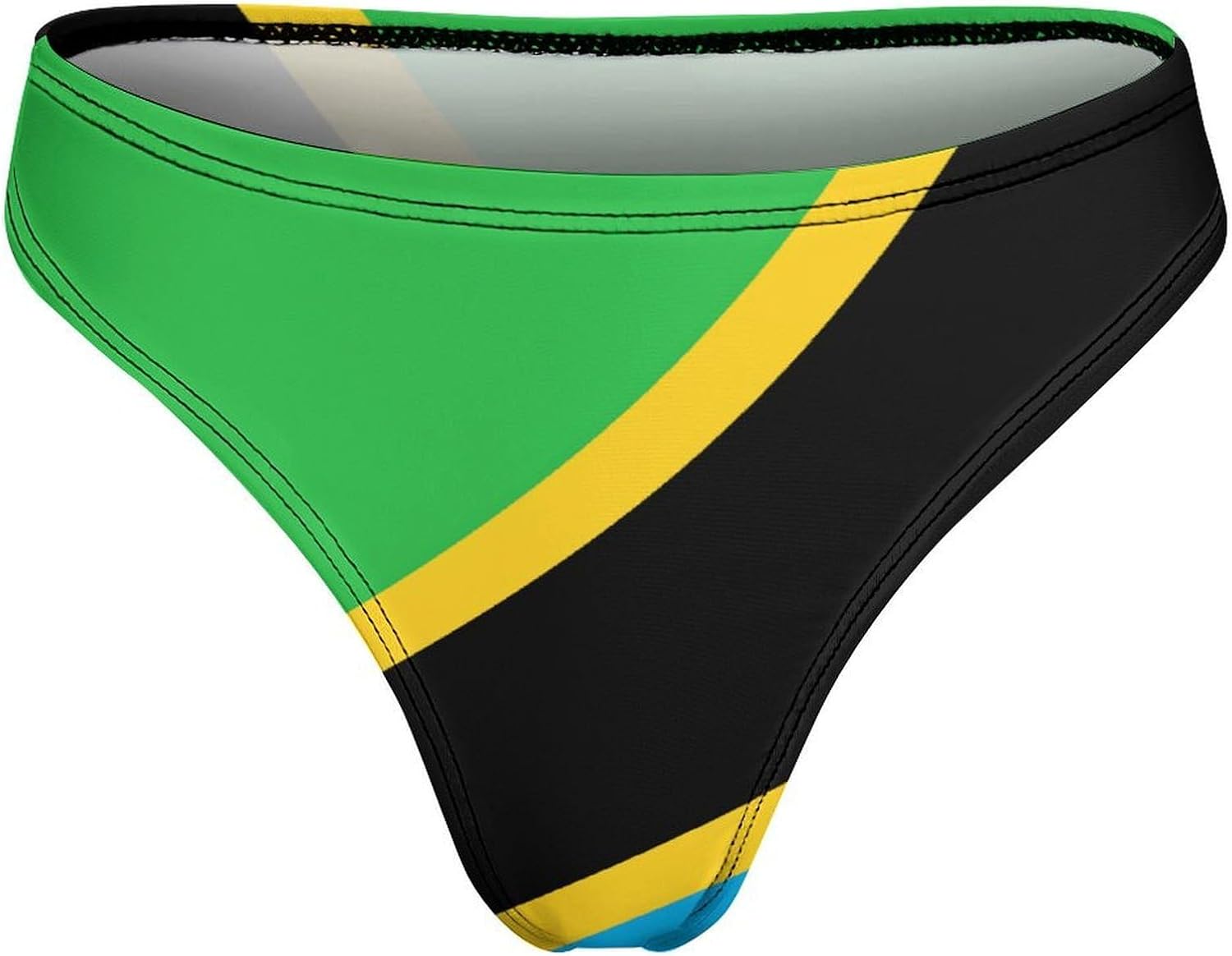 Flag of Tanzania Breathable Thong Underwear Women Soft XX-Large (xx_l)