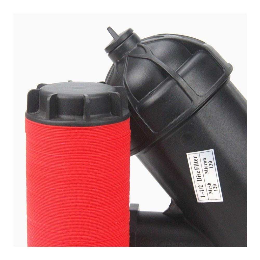2pcs 3/4" ~ 1.5Inch Y Tipo di Disco Filtro con PE/PVC Comune 120Mesh Filtro Elemento agricolo Giardino Irrigazione Syetem filtrazione dell'Acqua(2 inch (DN50))