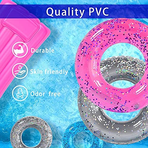 Animsco UN0010507XUYI Pool Floats Kids 3 Pack, Inflatable Swim Rings thumb #5