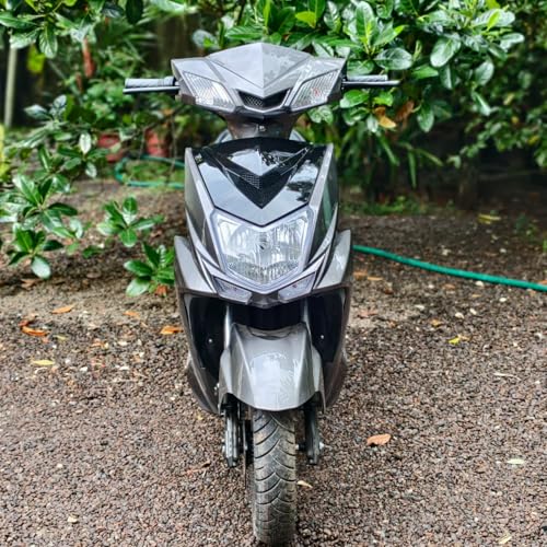 Image of Ultrabikes Zoom Two Wheeler Electric Scooter | 60V 32AH Battery | Powerful Controller | 50 kmph Top Speed | 60 Km Range | DRL Lights | 3 Speed Modes, Reverse Mode