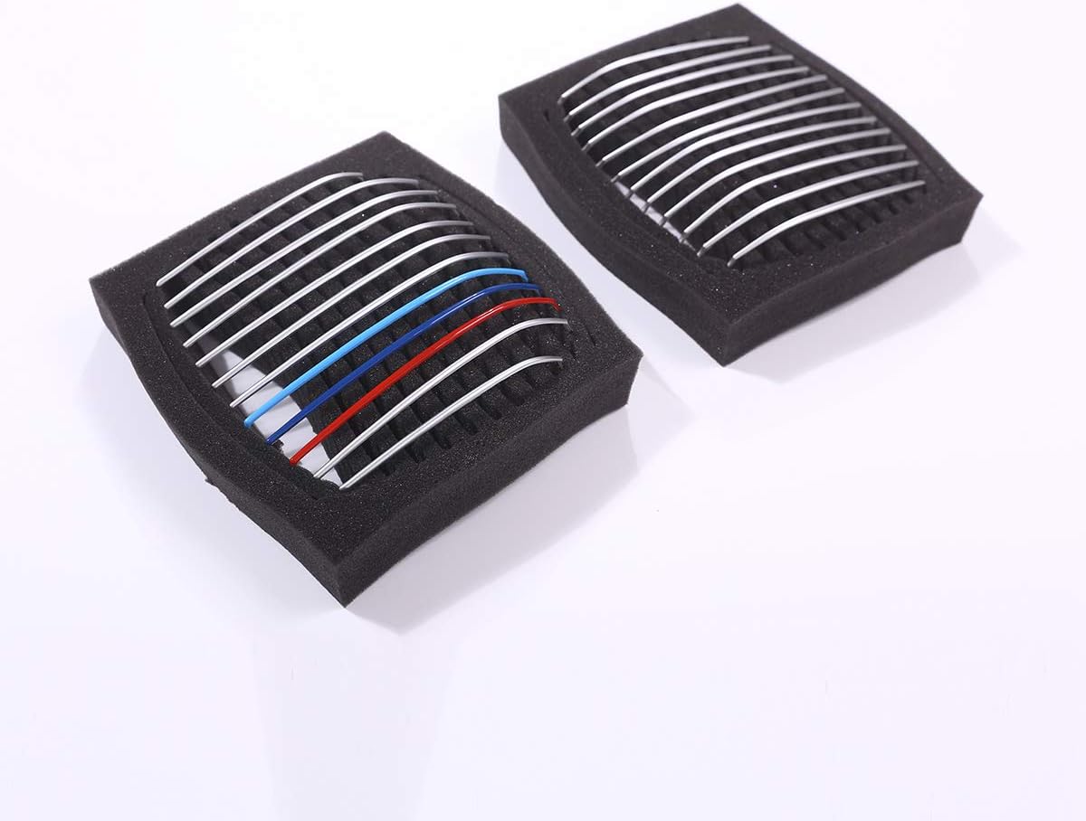 YIWANG ABS Chrome Front Grille Insert Trim Strips Grill Cover 24pcs For BMW 2 Series 218i F45 f46 2015-2018 Accessories