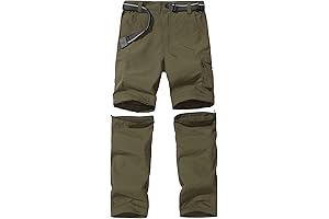 JOMLUN Boy’s Scout Adventure-Ready Convertible Pants