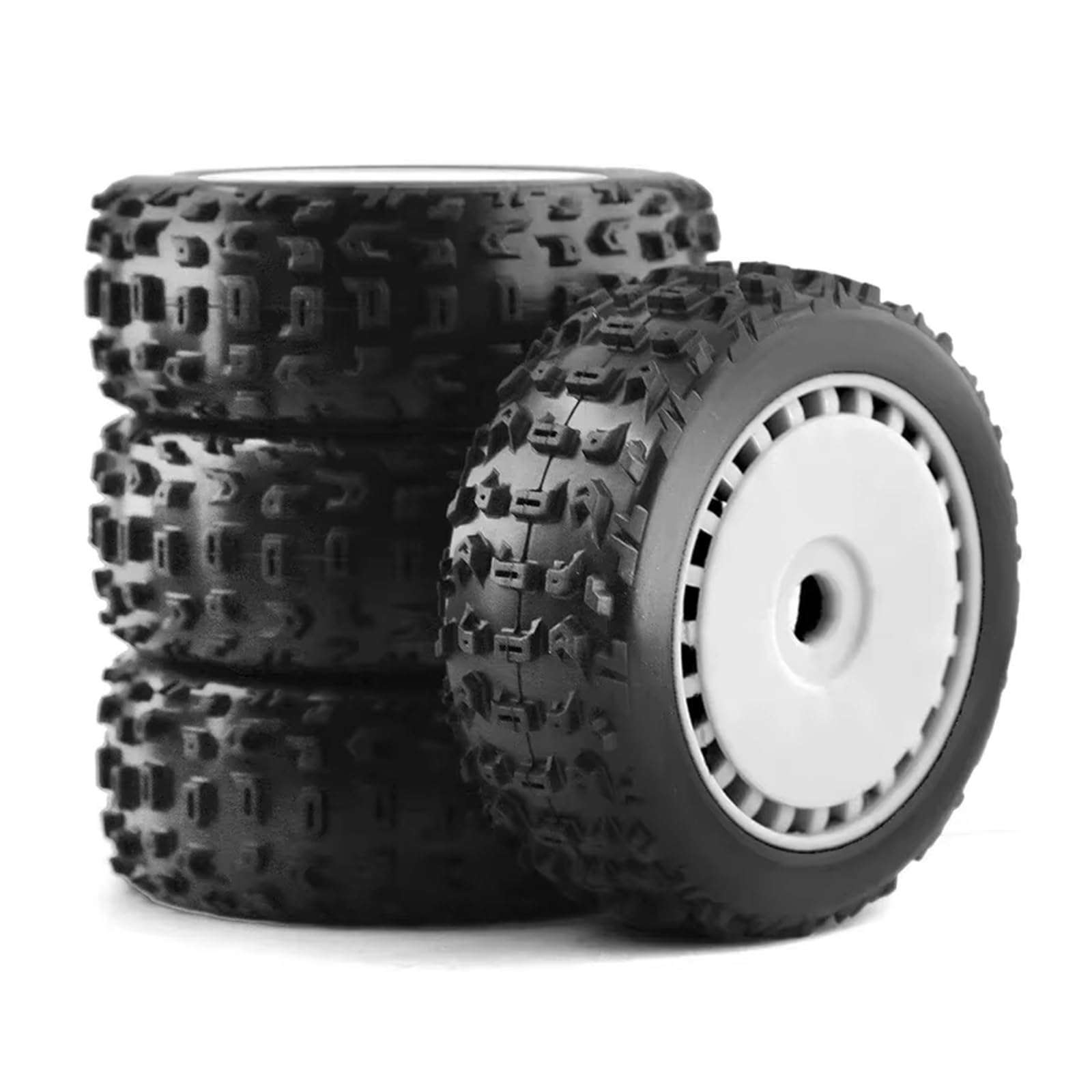 RC Auto Reifen Räder Kompatibel Mit ARRMA Für Traxxas Für Redcat Für Team Für Losi Für Kyosho Für VRX 1:8 RC Car Off-Road 116 Mm Für Buggy-Reifen Rad 17 Mm Sechskant