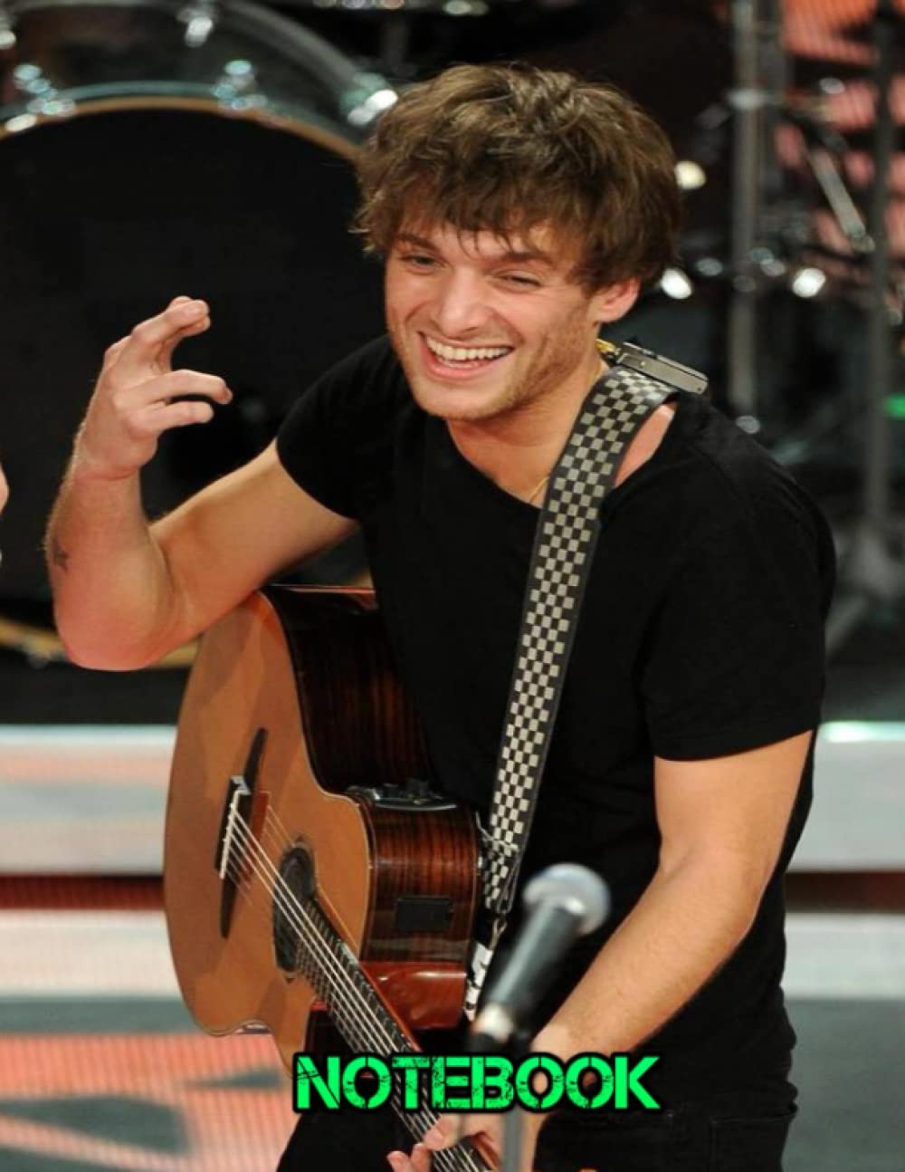 Notebook : Paolo Nutini Notebook 100 pages, 8.5x11inch Lined Notebook Gift Ideas - Thankgiving Notebook.