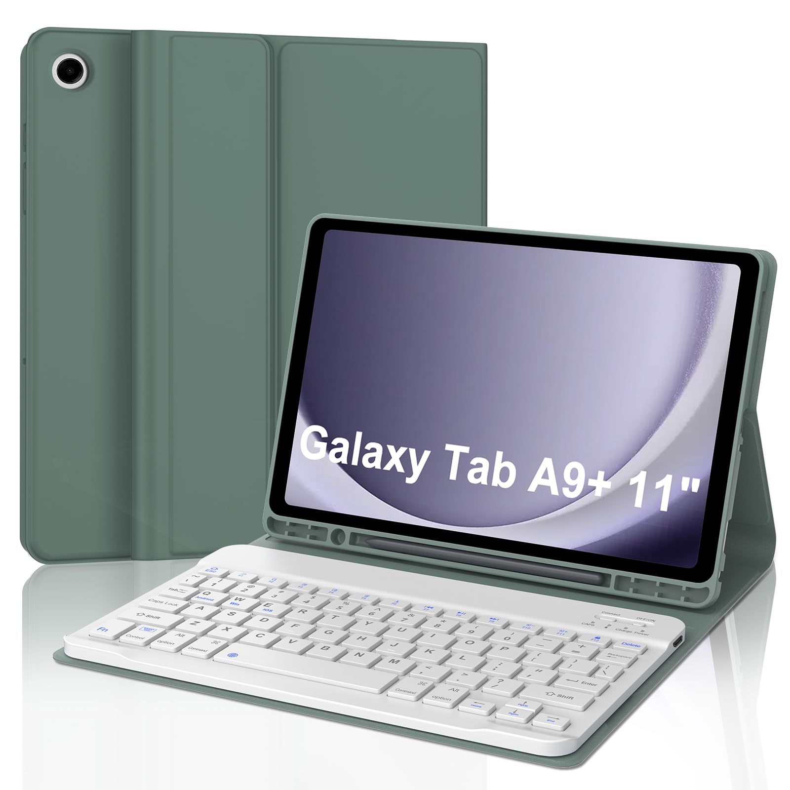 Faryodi Galaxy Tab S7 Plus 12.4 Keyboard Case, Wireless Bluetooth Backlit Detachable Keyboard With Stand Cover Compatible With Samsung Galaxy Tab S7+ Plus/S7 Fe 2021, Auto Sleep/Wake Function, Black (B09B3RTKK1) Amazon Price History, Amazon Price Tracker