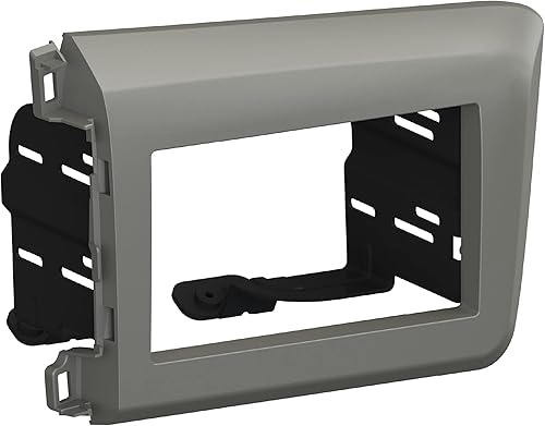 Scosche HA1713B Compatible con Honda Civic ISO doble DIN y DIN+Pocket Dash Kit Negro