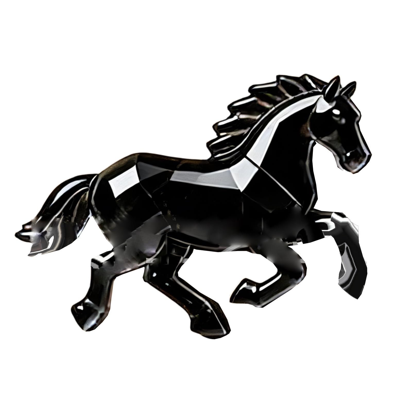 Tsophreniq Perfect Party Treats Acrylic Pocket Card Lucky Horse Design for Birthdays Weddings and Event Clear Sturdy Event Gift
