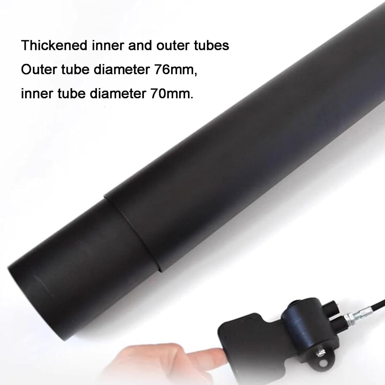 Gamba per Tavolo Pneumatica Regolabile in Altezza, Colonna di Sollevamento Verticale 470-720 Mm con Controller Cablato, Corsa 250 Mm, per Tavoli da Pranzo E Tavoli da Campeggio
