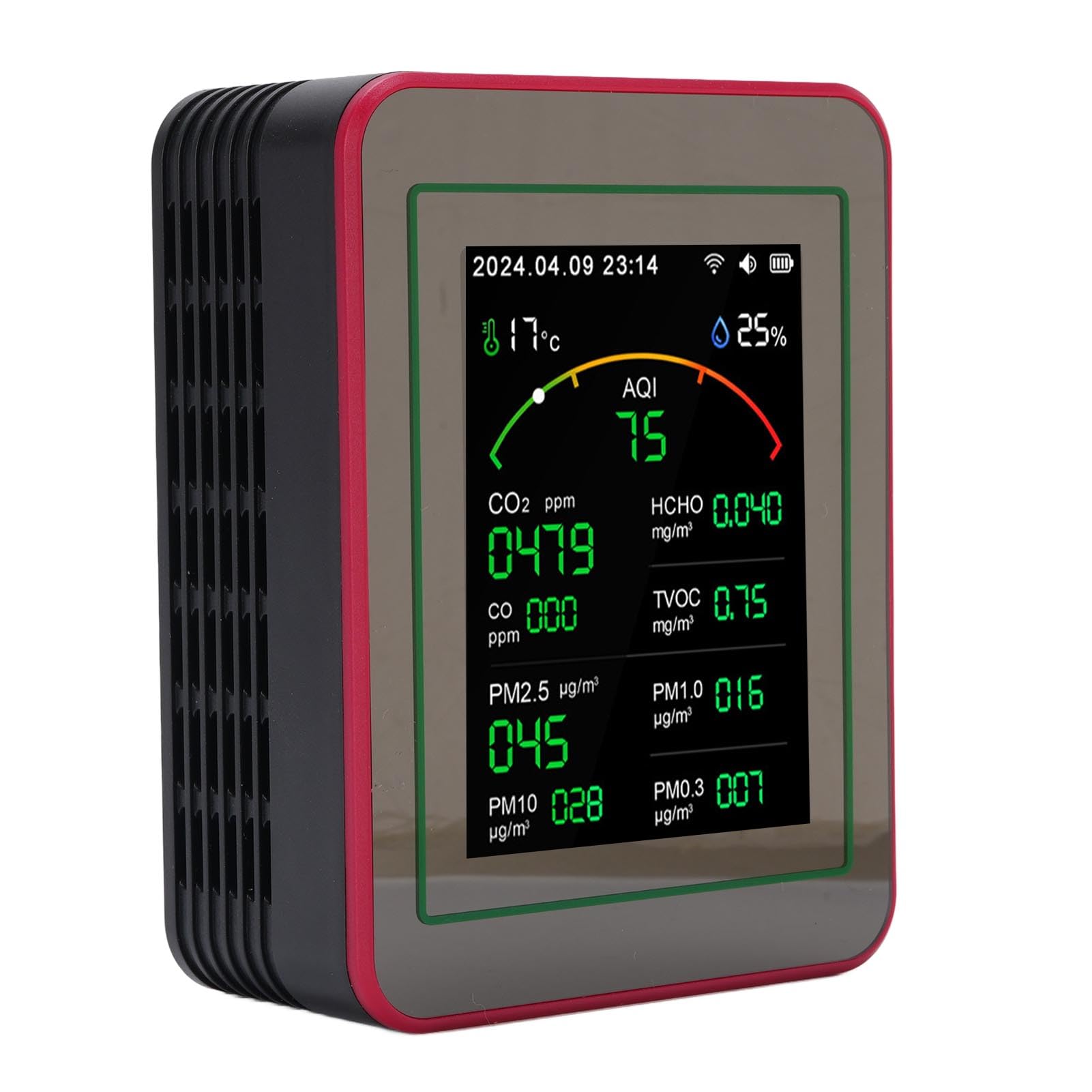 Messgerät Co2 TVOC HCHO PM2.5 PM10 (Gebraucht) in Winterthur für CHF
