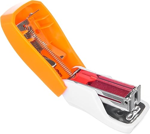 Vista 47 de Aria - Juego de mini grapadoras de alta calidad, con removedor de grapas integrado, 2000 grapas estándar incluidas, para oficina, escuela y viajes