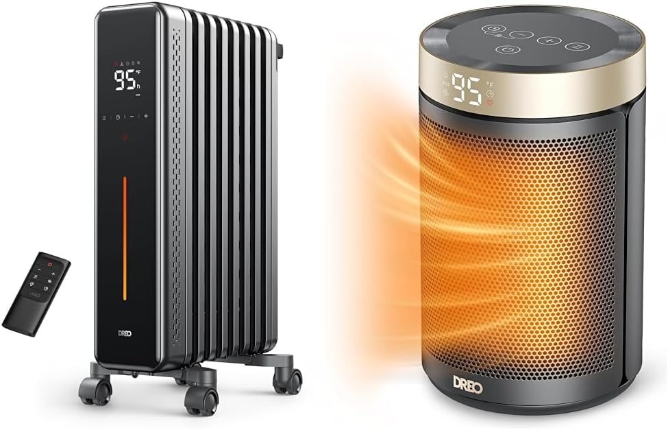 Dreo Radiator Heater, 1500W Portable Space Oil Pakistan Ubuy