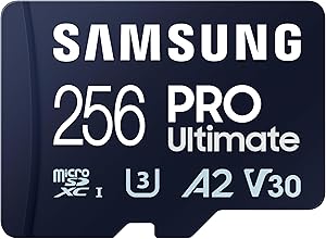 Samsung PRO Ultimate microSD 256GB veloce per foto e 4K
