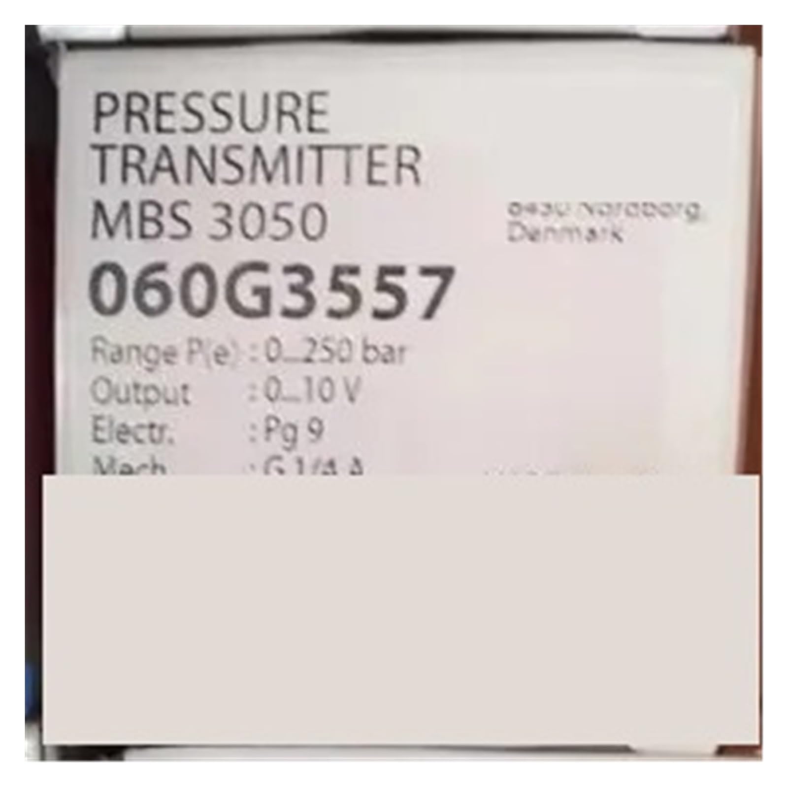 BALYDLUL Pressure Switch MBS3050 060G3557 sensor