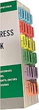 Book Tabs for The Associated Press Stylebook: 2024-2026 57th Edition. Laminated, Color-Coded, and Repositionable (Book not Included)